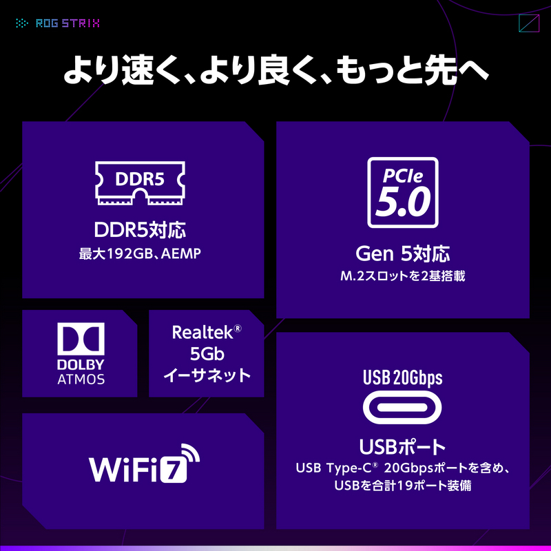 ROG STRIX B850-F GAMING WIFIの画像