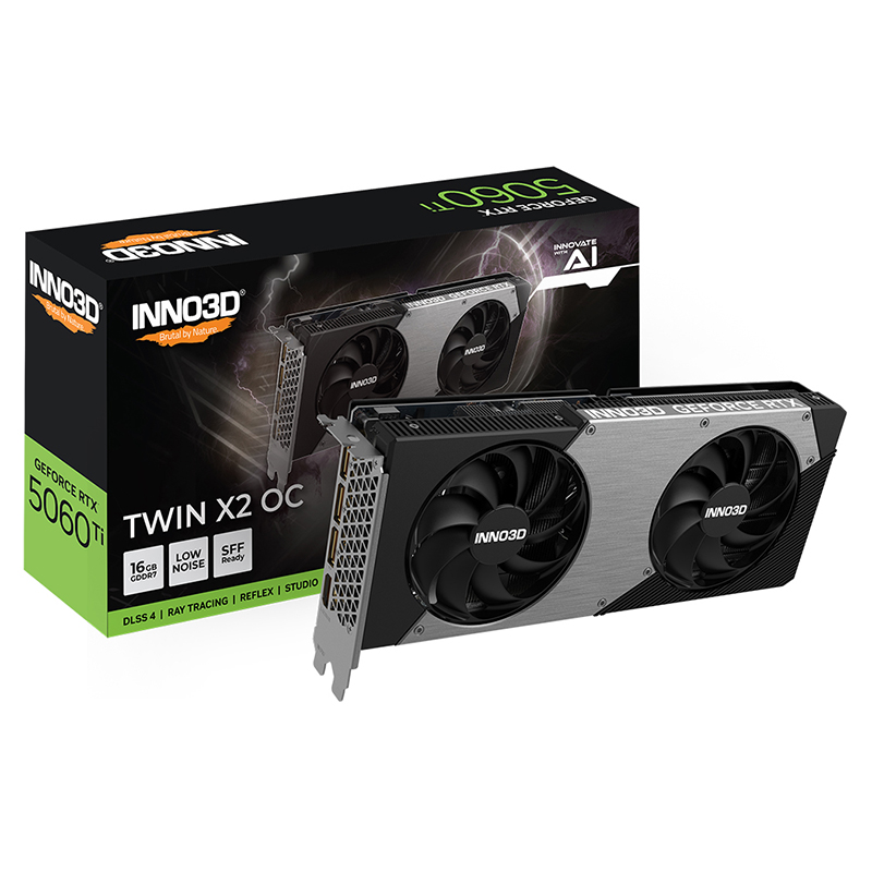 GeForce RTX 5060 Ti 16GB Twin X2 OC   の画像