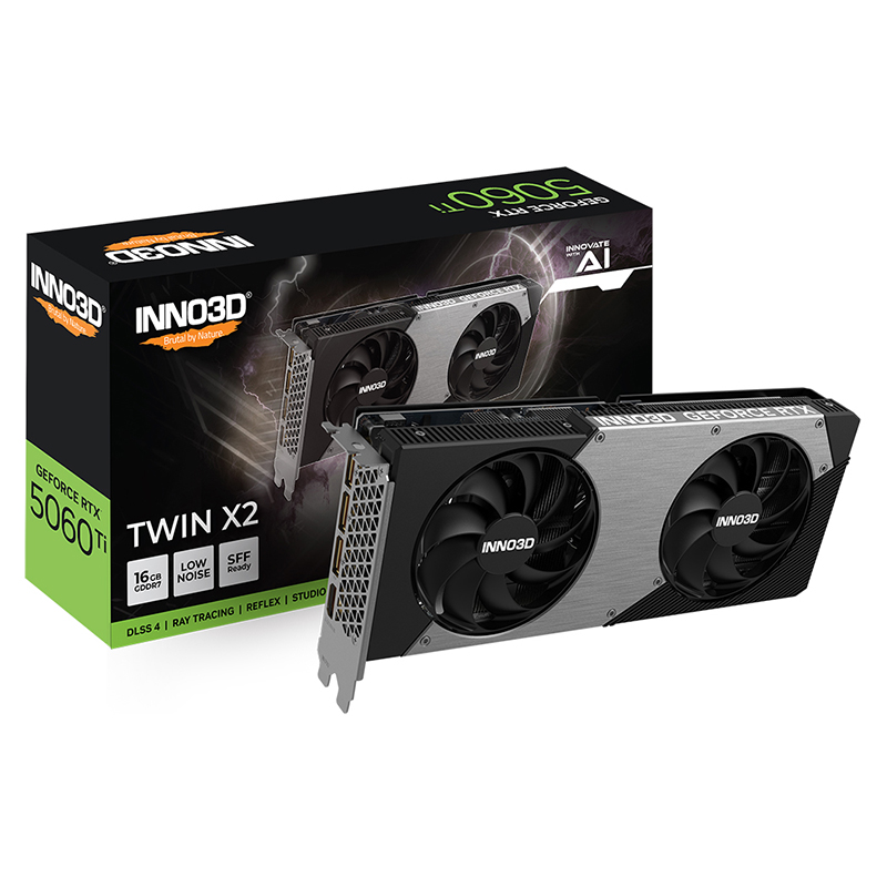 GeForce RTX 5060 Ti 16GB Twin X2の画像