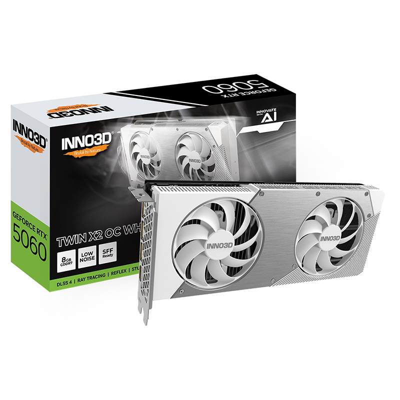 GeForce RTX 5060 Twin X2 OC WHITE   の画像
