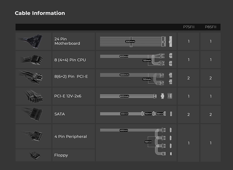 P75F II ATX3.1の画像
