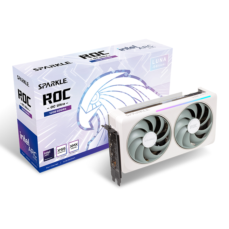 SPARKLE Intel Arc B580 ROC Luna OC Ultraの画像