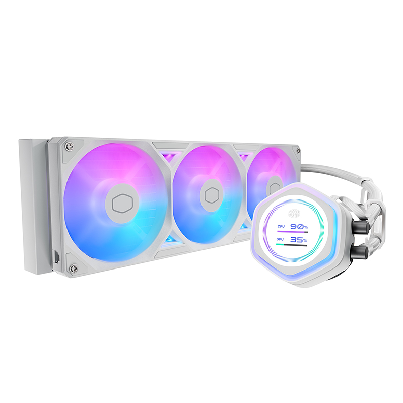 MasterLiquid 360 Atmos II LCD Whiteの画像