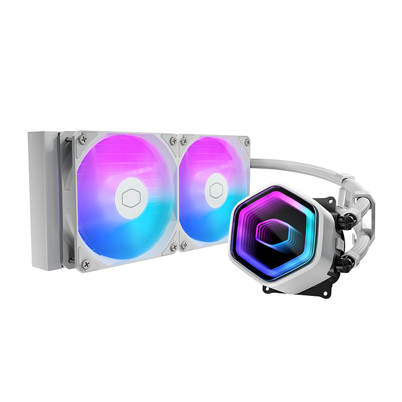 MasterLiquid Core II 240 White ARGB X6G2の画像