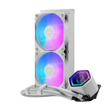 MasterLiquid Core II 240 White ARGB X6G2の画像