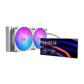 MasterLiquid Core LCD240 WH ARGBの画像