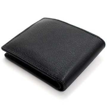 ディーゼル DIESEL レザー コンパクト 2つ折り財布 X06627　P0396　T8013 ブラック画像