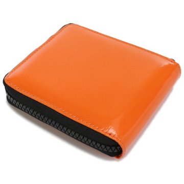 ディーゼル DIESEL 2つ折り財布 ブランド ラウンドファスナー ミニ財布 X08996 P4635 T3136 オレンジ系画像