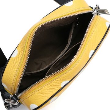 フルラ FURLA REAL 斜め掛け ショルダーバッグ ブランドバッグ WB00243　AX0768　0605S TONI POLLINE+NERO イエロー系画像