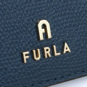 フルラ FURLA CAMELIA 名刺入れ ブランド　レディース WP00306　ARE000　1868S BLU JAY+GREIGE ブルー系画像