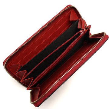 グッチ GUCCI 財布 ラウンドファスナー長財布 MOONレザー 410102 AP00G 6433 レッド系 レディース画像