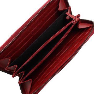 グッチ GUCCI GGマーモント ラウンドファスナー 長財布 443123 DTD1T 6433 レッド系 レディース画像