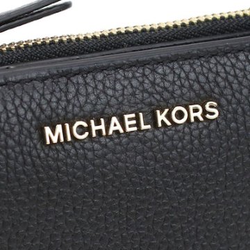 MICHAEL KORS マイケルコース JET SET 2つ折り財布 ブランド 財布 レディース 34F9GJ6F2L 001 BLACK ブラック画像