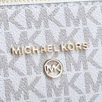 マイケル コース MICHAEL KORS NOMAD ノマド トートバッグ 30T0GNXT1B 149 VANILLA/ACRN ホワイト系 ファスナー付き トートバック チャック付き画像