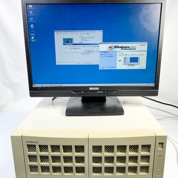 HITACHI HF-W25F-NOSJ-A Windows2000 SP4 Celeron 566MHz HDD 20GB 30日保証画像