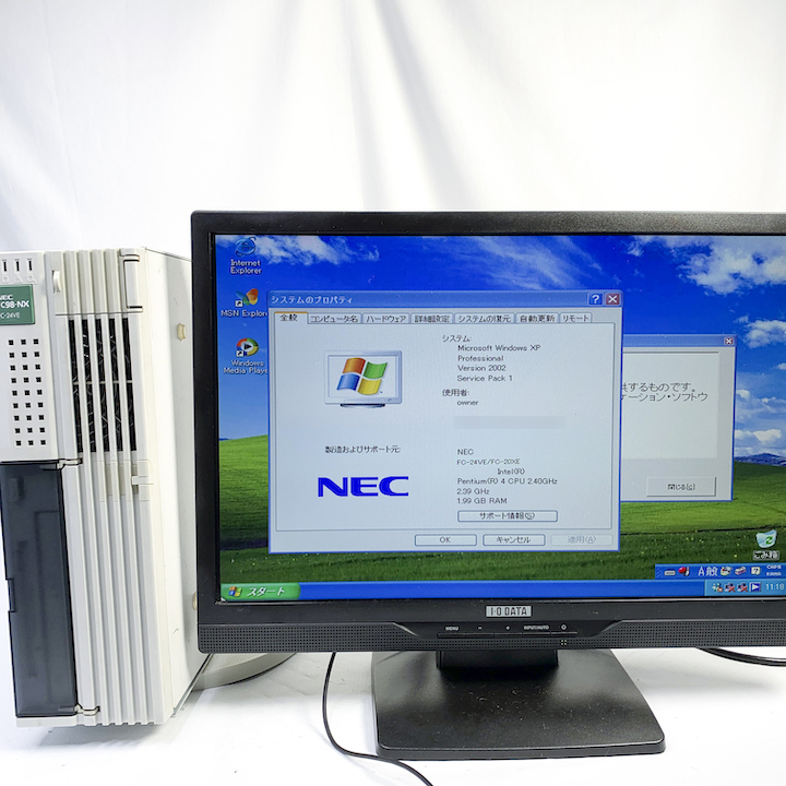 NEC FC98-NX FC-24VE model  SXAZ構成 WindowsXP Pro SP1 HDD 80GB メモリ 2GB 30日保証画像
