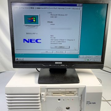 NEC FC98-NX FC-12H modelSB WindowsNT4.0 SP6 HDD 40GB×2 ミラーリング機能 30日保証画像