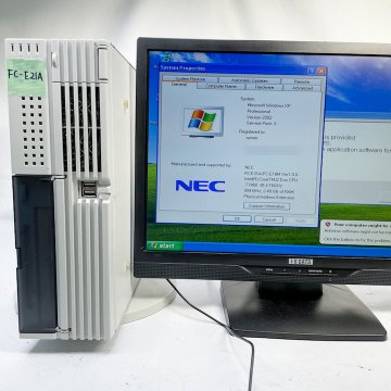 NEC FC98-NX FC-E21A model AY1C5Z構成 WindowsXP 32bit SP3 英語版 UL認証仕様 HDD 80GB 90日保証画像