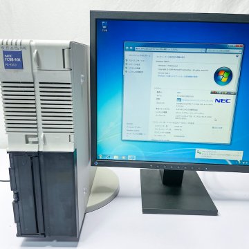 NEC FC98-NX FC-E21G model S72W6Z M Windows7 32bit SP1 HDD 320GB×2 ミラーリング機能 30日保証画像