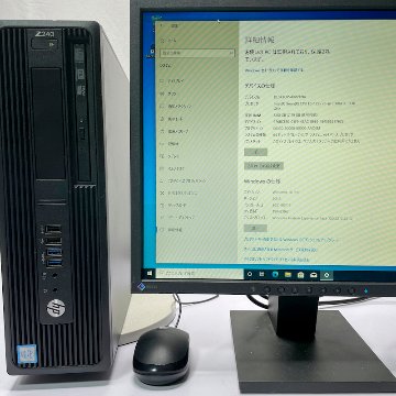 HP Z240 SFF Workstation Windows10 Pro 64bit Xeon E3-1225v5 3.3GHz SSD 240GB メモリ 8GB 30日保証画像