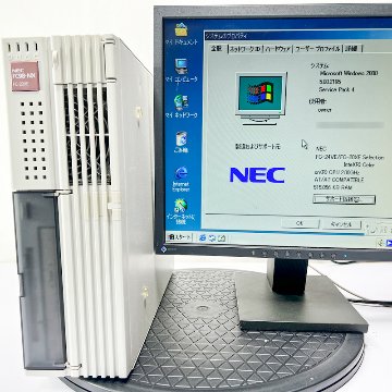 NEC FC98-NX FC-20XE model S21Z S3ZZ Windows2000 SP4 HDD 80GB メモリ512MB 30日保証画像