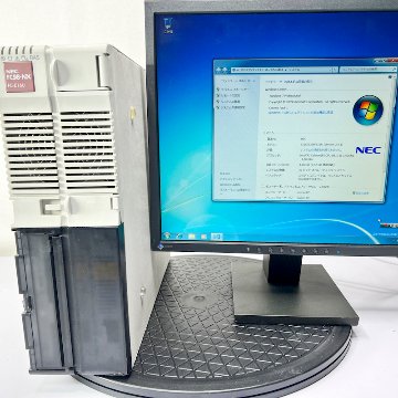 NEC FC98-NX FC-E16U model SB2R5Z Windows7 SP1 32bit HDD 320GB×2 ミラーリング機能 30日保証画像