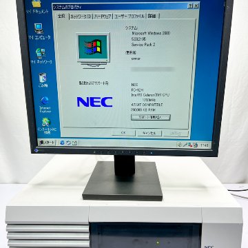 NEC FC98-NX FC-12H modelS2M Windows2000 SP2 HDD 60GB×2 ミラーリング機能 30日保証画像