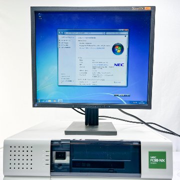 NEC FC98-NX FC-D21A model S73V5Z Windows7 Pro 32bit HDD 320GB 90日保証画像