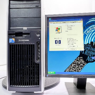 HP xw4600/CT Workstation WindowsXP Pro SP2 Core2 Duo E8400 3.00GHz HDD 500GB 30日保証画像