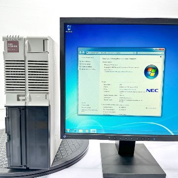 NEC FC98-NX FC-E16U model SB2R5Z Windows7 英語版 32bit SP1 HDD 320GB×2 ミラーリング機能 90日保証画像