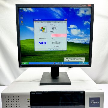 NEC FC98-NX FC-S34Y model SX2Z5Z WindowsXP SP3 HDD 80GB×2 ミラーリング機能 90日保証画像