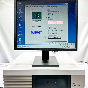NEC FC98-NX FC-86J model S2構成  Windows2000 SP4 HDD 20GB メモリ 128MB 90日保証画像