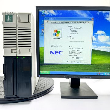 NEC FC98-NX FC-E25B model SX2W6Z WindowsXP SP3 32bit HDD 320GB×2 ミラーリング機能 90日保証画像