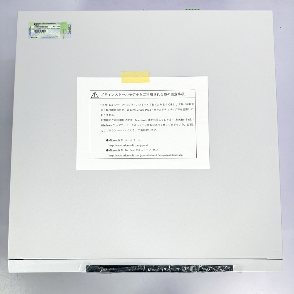 【新品】NEC FC98-NX FC-20X model S2MZ Windows2000 SP4 HDD 80GB×2 ミラーリング機能 180日保証の画像