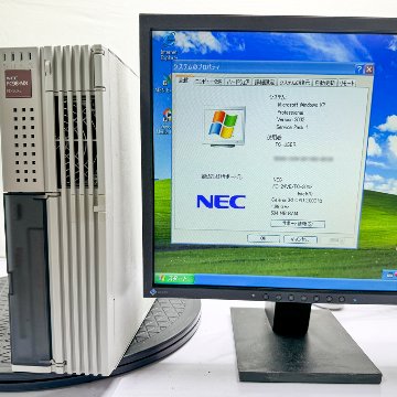 NEC FC98-NX FC-20XE model SX1ZS3ZR構成 WindowsXP SP1 HDD 80GB RAS搭載 90日保証の画像