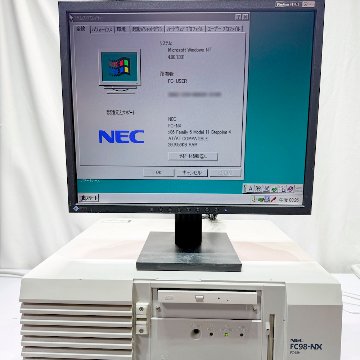 NEC FC98-NX FC-12H modelSNM WindowsNT SP6 HDD(新品) 40GB×2 ミラーリング機能 90日保証の画像