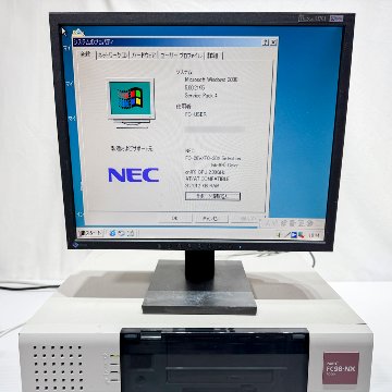 NEC FC98-NX FC-20X model S21Z T2ZZ構成 Windows2000 SP4 HDD 80GB 90日保証の画像