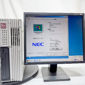 NEC FC98-NX FC-20XE model S2MZ Windows2000 SP4 HDD 80GB×2 ミラーリング機能 90日保証の画像