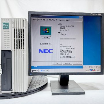 NEC FC98-NX FC-24VE model S22ZR3ZZ Windows2000 SP4 HDD 80GB×2 ミラーリング機能 90日保証の画像