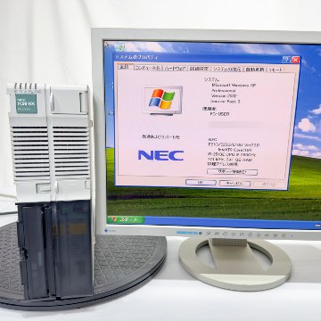 NEC FC98-NX FC-E25B model S72W6R Windows7 Pro SP1 32bit HDD 320GB×2 ミラーリング機能 RAS 90日保証の画像