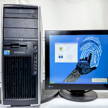 HP xw4600/CT Workstation WindowsXP SP2 Core2 Duo E7500 2.93GHz HDD 1TB 30日保証の画像