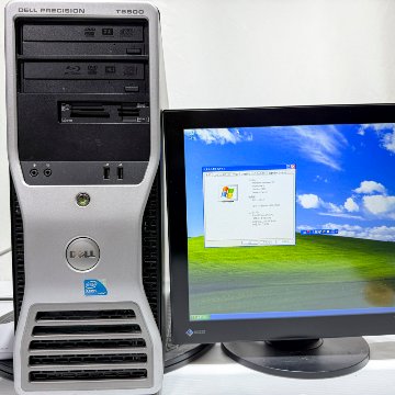 DELL Precision T5500 WindowsXP Pro SP2 Xeon E5540 2.53GHz HDD 500GB×2 ミラーリング機能搭載 90日保証の画像
