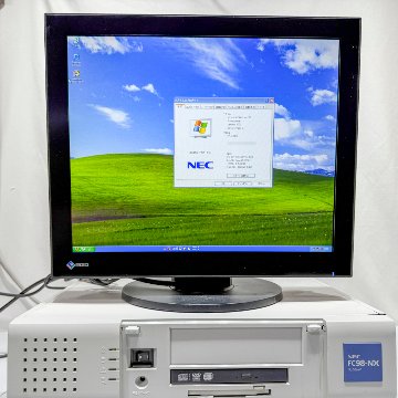 NEC FC98-NX FC-S16W model SX2V4B WindowsXP Pro SP3 32bit HDD 160GB×2 ミラーリング機能 90日保証の画像