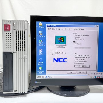 NEC FC98-NX FC-E18M model S21Z3Z Windows2000 SP4 HDD 80GB メモリ 512MB 90日保証の画像