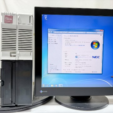NEC FC98-NX FC-E16U model S72W6Z Windows7 Pro SP1 32bit  HDD 320GB×2 ミラーリング機能 90日保証の画像