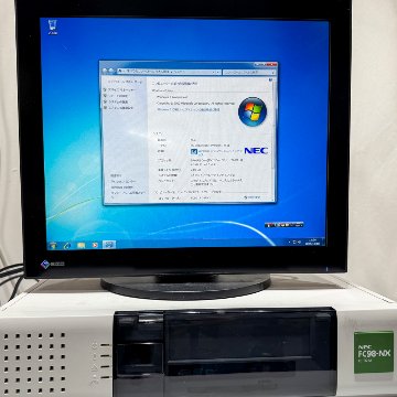 NEC FC98-NX FC-D21A model S72V5R Windows7 Pro 32bit HDD 80GB RAS 90日保証の画像