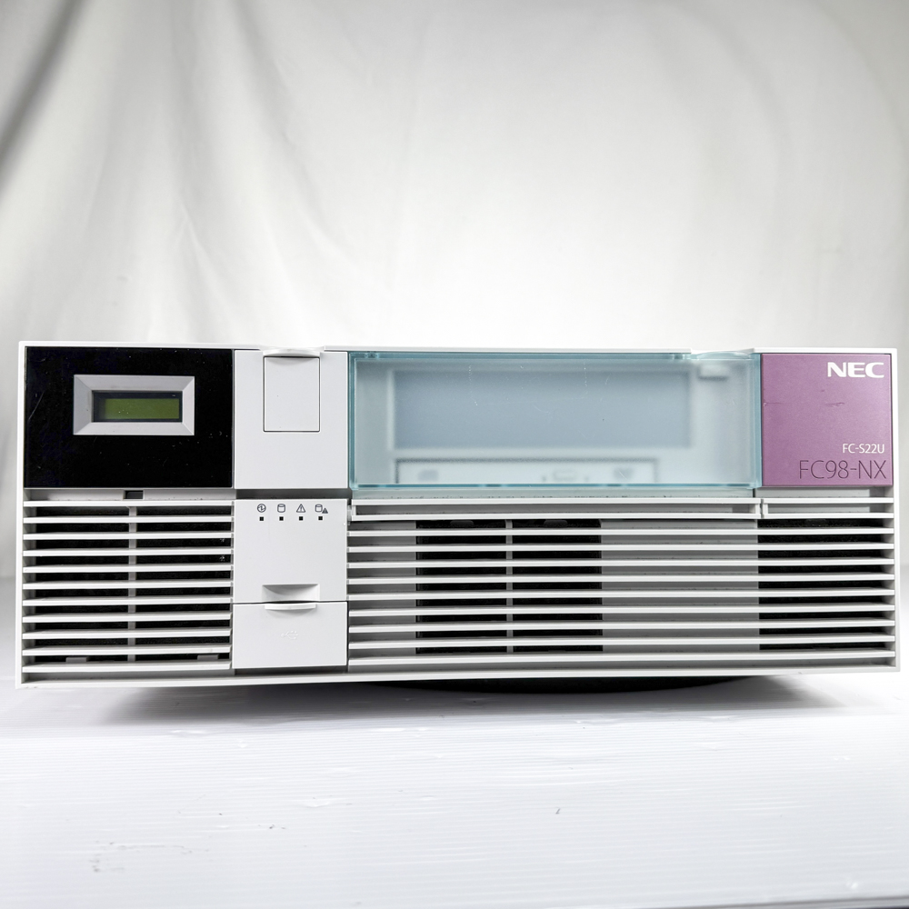 NEC FC98-NX FC-S22U model S74R6E Windows7 Pro SP1 32bit HDD 500GB×2 ミラーリング機能 RAS 90日保証 整備済品の画像