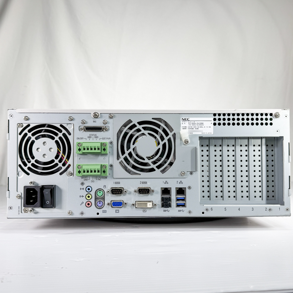 NEC FC98-NX FC-S22U model S74R6E Windows7 Pro SP1 32bit HDD 500GB×2 ミラーリング機能 RAS 90日保証 整備済品の画像