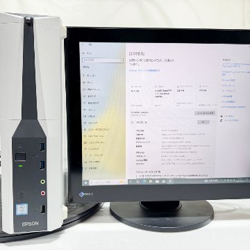 EPSON MR4800E Windows10 Pro 64bit SSD 256GB HDD 500GB メモリ8GB 30日保証 整備済品の画像