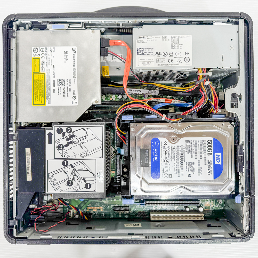 DELL OPTIPLEX 380 WindowsXP Pro SP3 Core 2 Duo E7500 2.93GHz HDD 500GB 30日保証 整備済品の画像